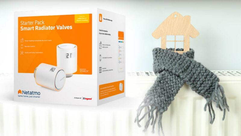 Cómo instalar la válvula Netatmo en el radiador con adaptador