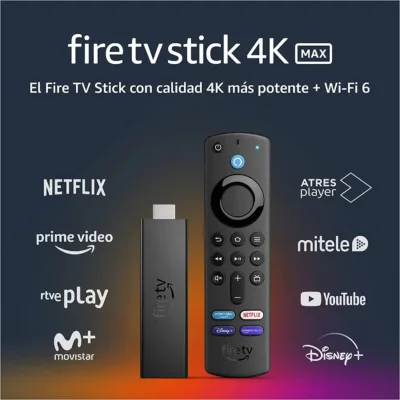 Fire TV Stick 4K MAX con WI-FI 6 y Alexa a la venta
