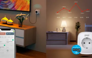 Enchufe inteligente con monitor de consumo