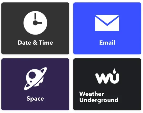 Servicios IFTTT que no requieren autenticación Servicios IFTTT que no requieren autenticación