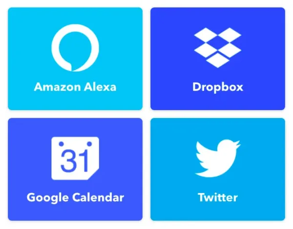 Servicios IFTTT que requieren autenticación Servicios IFTTT que requieren autenticación