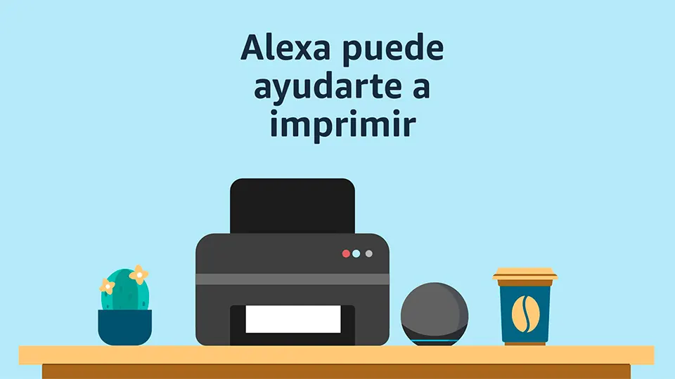 Alexa, detecta mi impresora.