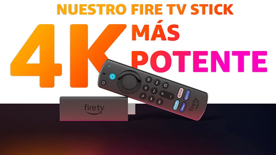 Fire TV Stick 4K Max con Wi-Fi 6 es el Fire TV mas potente