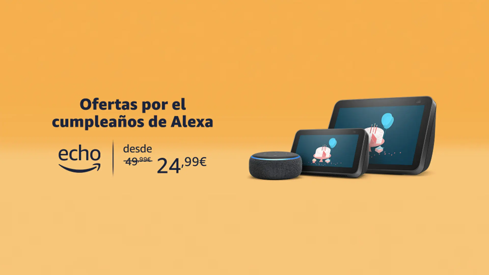 Aún estás a tiempo de conseguir los 20€ de Amazon y aprovechar las ofertas del cumpleaños de Alexa.