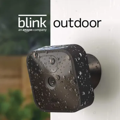 Blink Outdoor | Cámara de seguridad HD inalámbrica y resistente a la intemperie, con 2 años de autonomía, detección de movimiento | 1 cámara