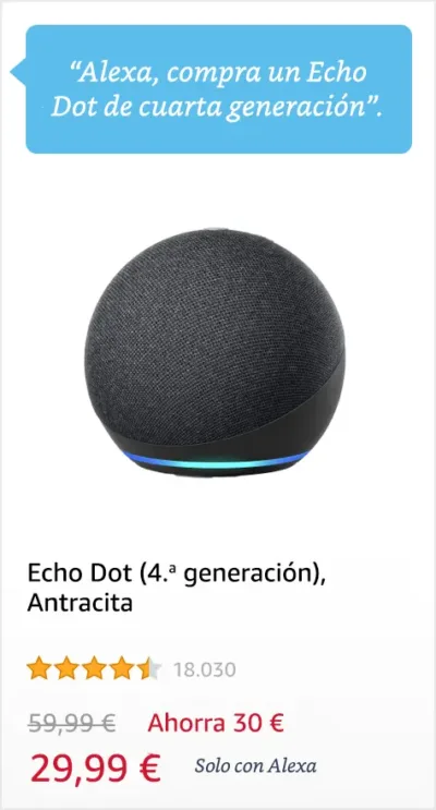 Echo Dot (4a. generación), Antracita