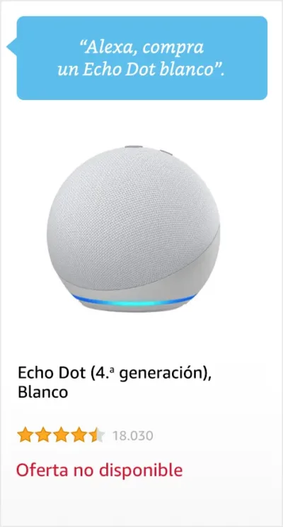 Echo Dot (4a. generación), Blanco