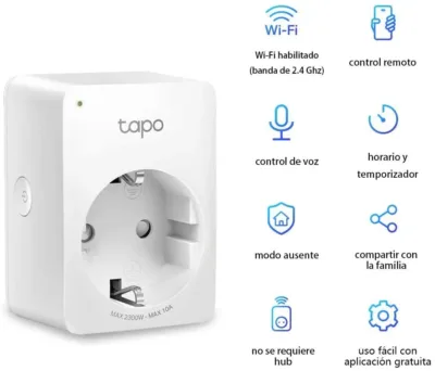 Oferta enchufe inteligente TP-Link Tapo P100 (4-pack) funciones