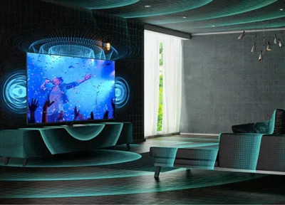 Samsung QLED 4K 2021 55Q80A - Smart TV 55 4K UHD QLED 4K Inteligencia Artificial, Quantum HDR10+, Direct Full Array, Motion Xcelerator Turbo+, OTS y Alexa. Experiencia de sonido optimizada