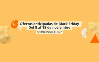 Hoy empiezan las ofertas anticipadas de Black Friday en Amazon