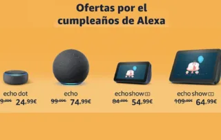 Ofertas por el cumpleaños de Alexa
