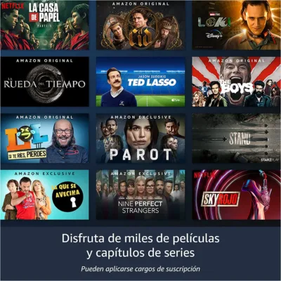 Todas las series y películas en streaming en el Fire TV Stick