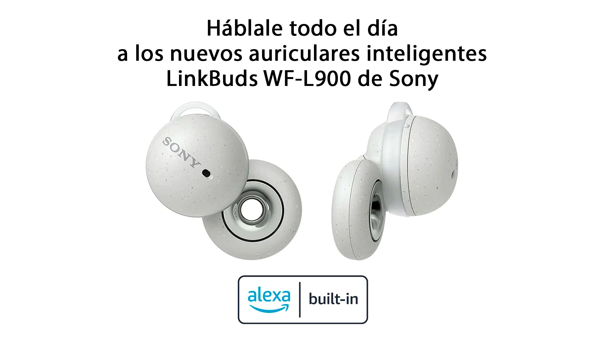 Ya tenemos los nuevos auriculares LinkBuds WF-L900 de Sony con Alexa