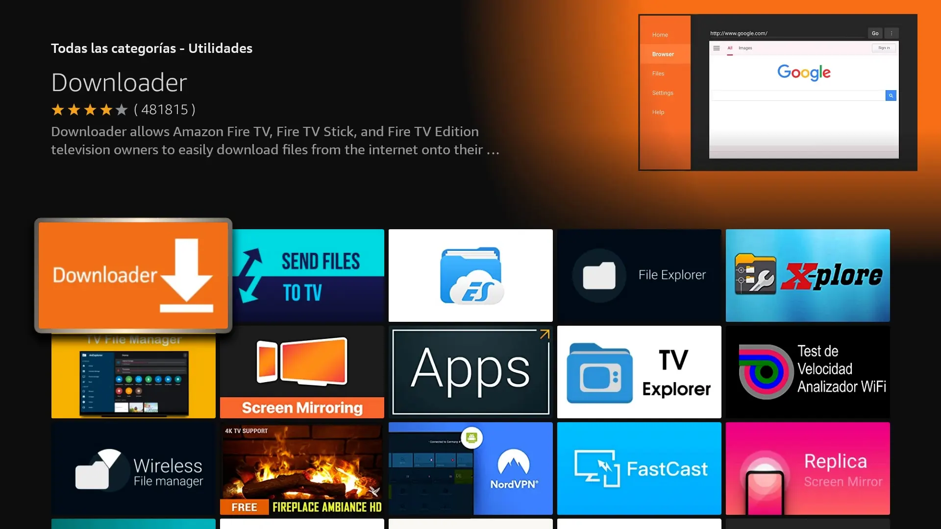 App Downloader - Como instalar Apps externas en el Amazon Fire TV Stick
