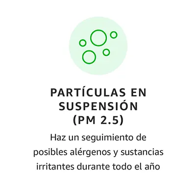 Factor partículas en suspensión PM 2.5 del monitor inteligente de la calidad del aire de amazon