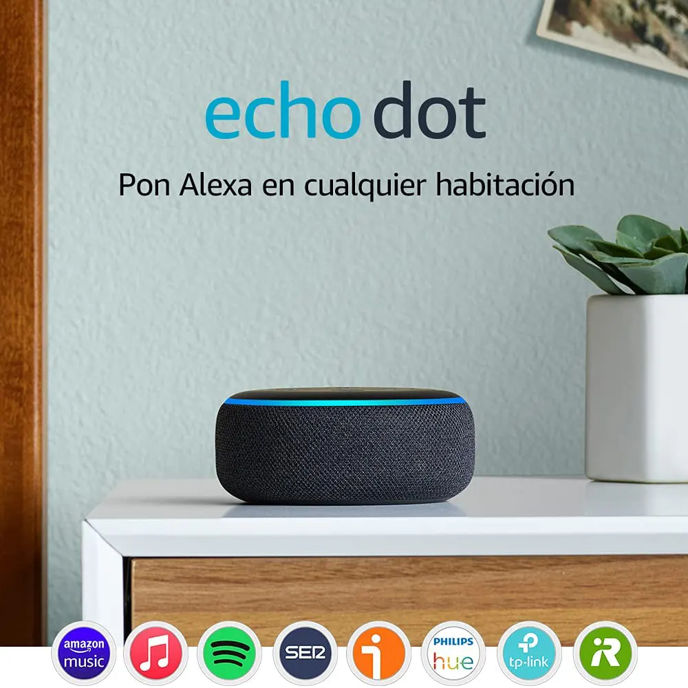 Oferta Echo Dot (3.ª generación) de marzo - Altavoz inteligente con Alexa