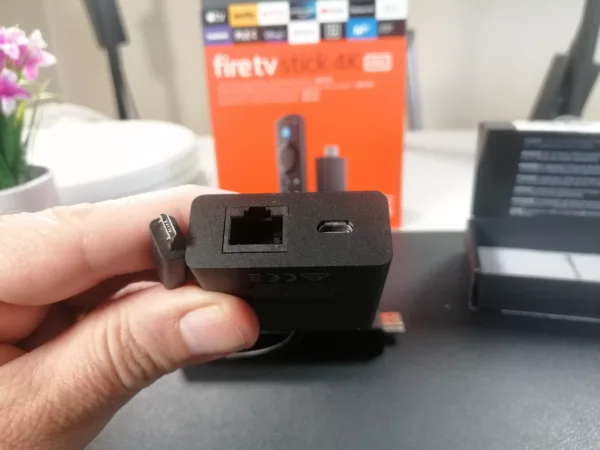 Cómo conectar el Fire TV Stick a través de cable de red con un