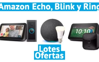 Amazon Echo, Blink y Ring, los mejores lotes con precios de descuento