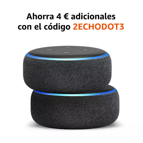 Compra 2 Echo Dot (3.ª generación) por solo 39,98 €