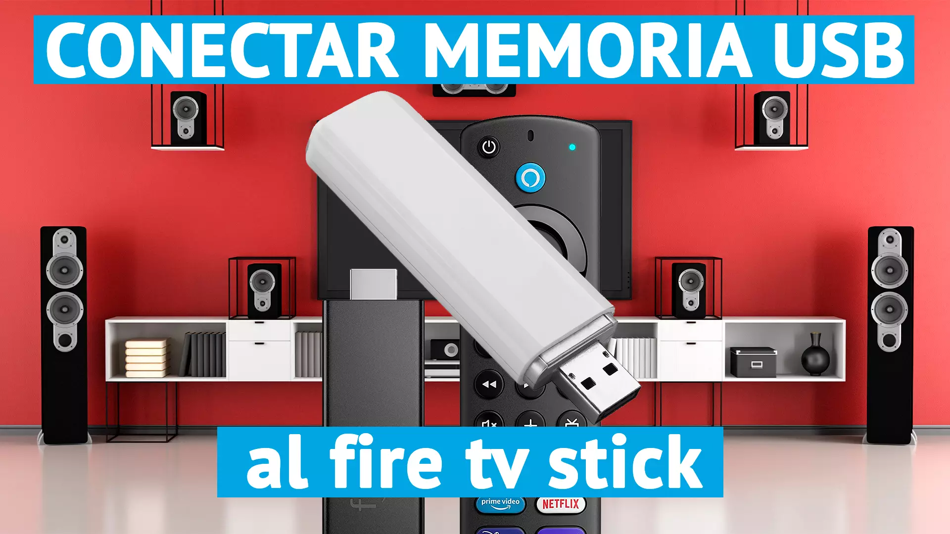 Cómo conectar una memoria USB al Amazon Fire TV Stick