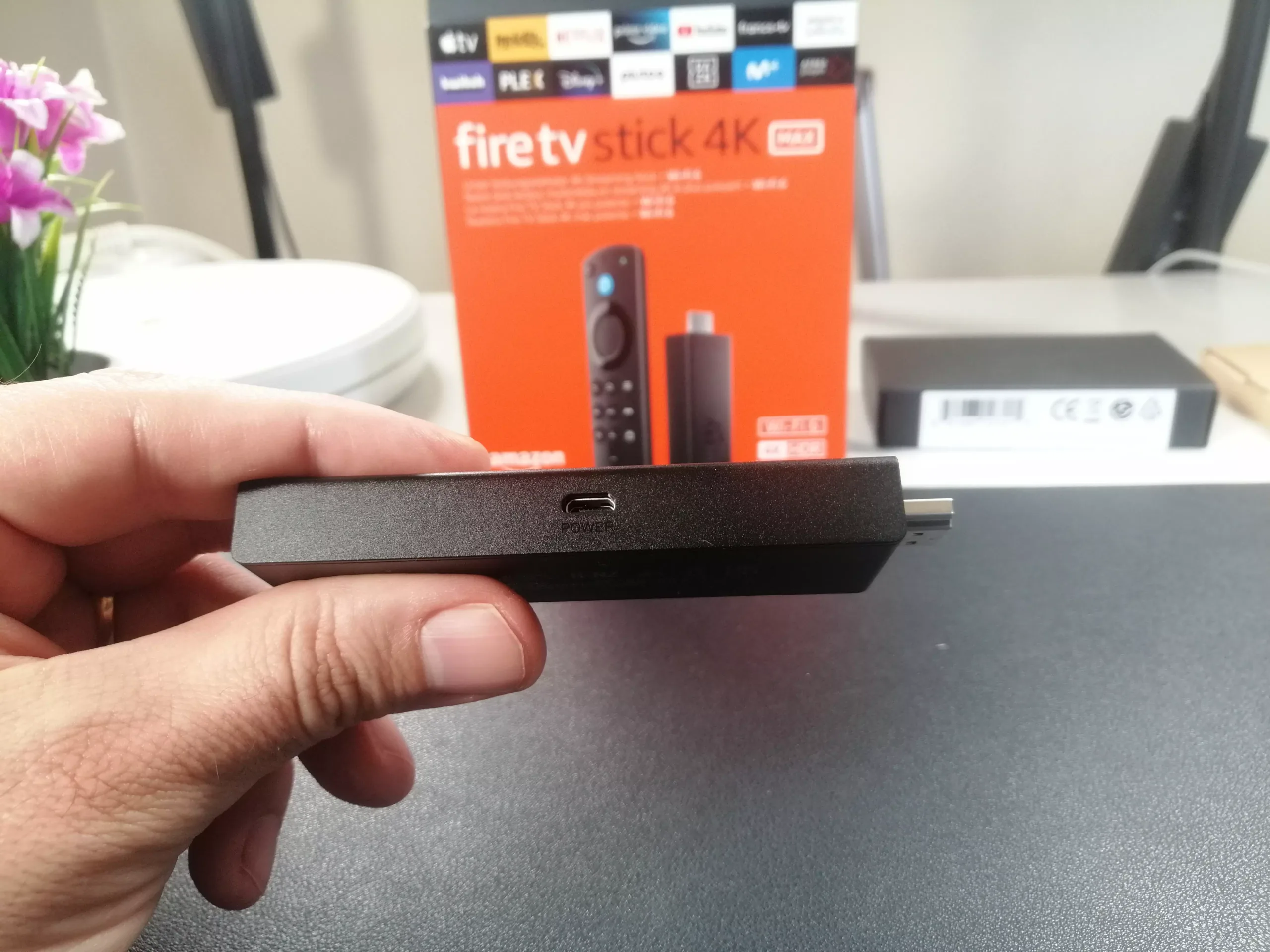 Fire TV Stick micro USB para adaptador Ethernet