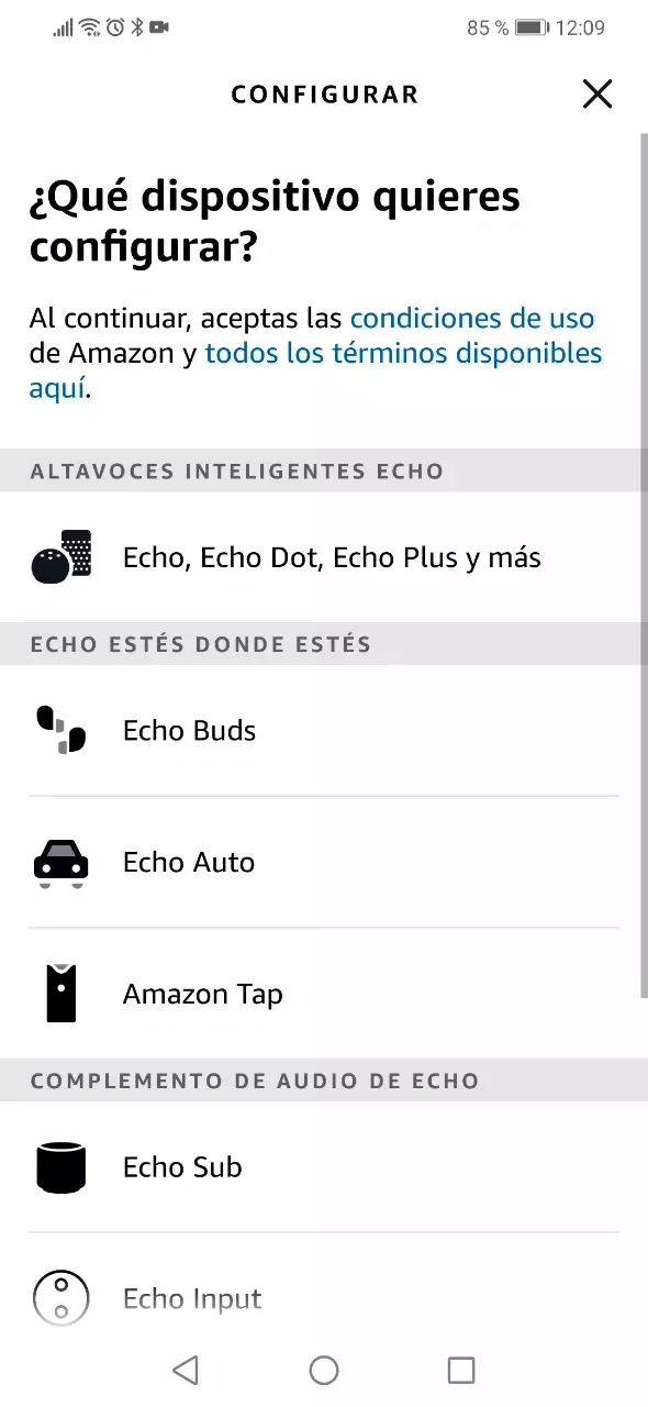 Selecciona Echo, Echo Dot, Echo Plus y más