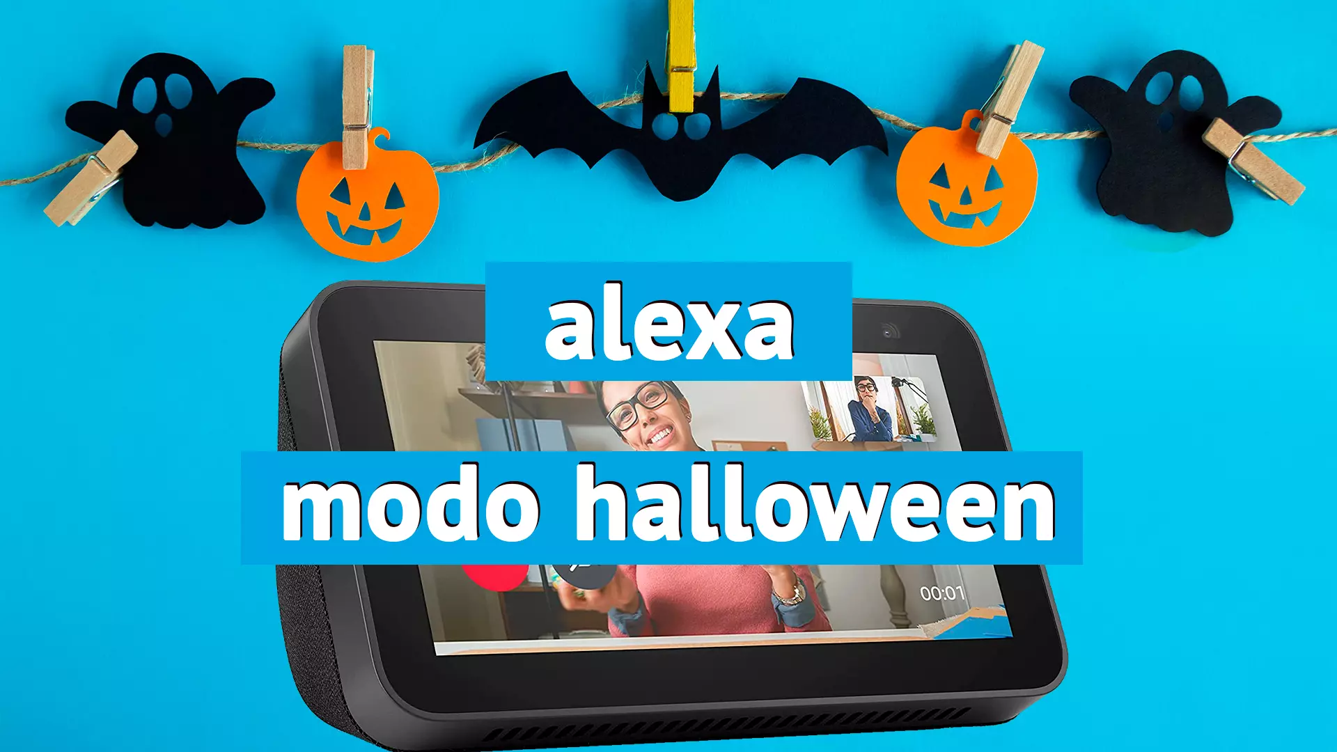 Alexa Halloween, el modo halloween de Alexa