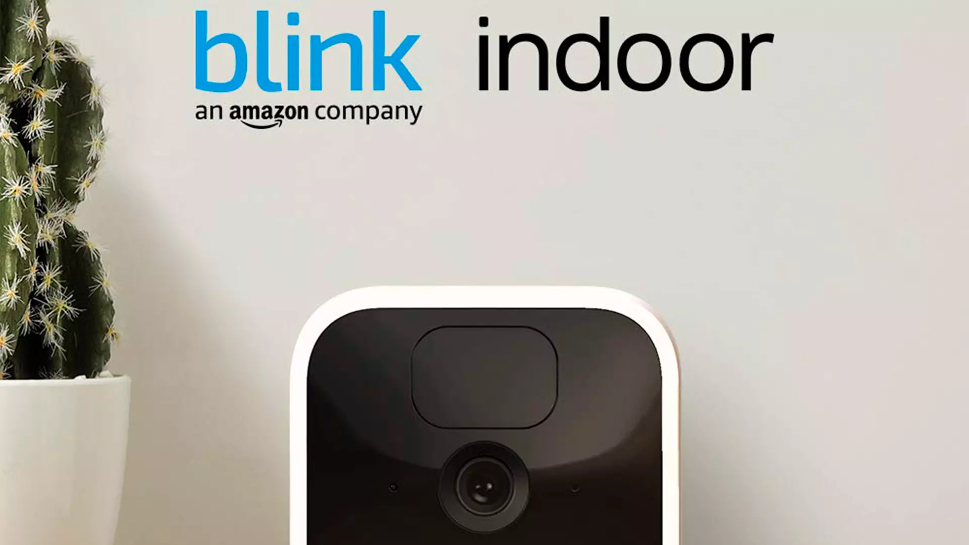 Oferta Especial Blink Indoor Cámara de seguridad HD inalámbrica compatible  con Alexa por solo 49,99€
