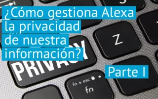 ¿Cómo gestiona Alexa la privacidad de nuestra información? Parte I