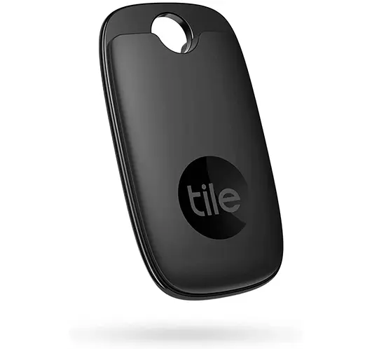 Tile Pro (2022) buscador de objetos Bluetooth, Pack de 1, Radio de búsqueda 120m, batería 1 año, compatible con Alexa, Google Smart Home, iOS, Android, Busca llaves, mandos a distancia y más, negro - 1 unidad