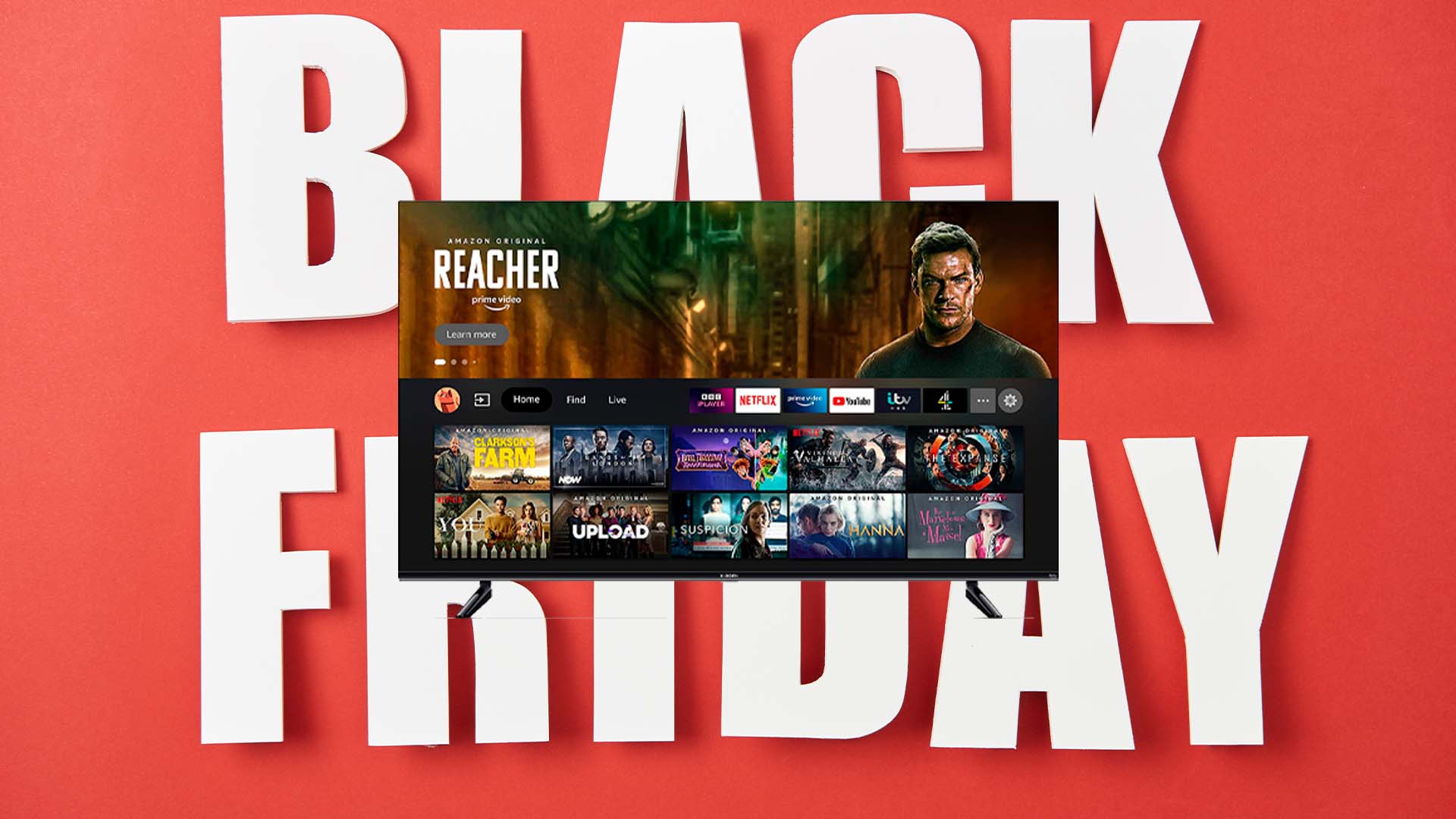 Amazon Black Friday 2022, las mejores ofertas en Smart TV con Fire TV