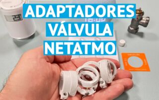 Cómo instalar la válvula Netatmo en el radiador con adaptador