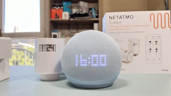 Netatmo Alexa con el Starter Kit con válvulas inteligentes y el Echo Dot 5a. generación modelo 2022