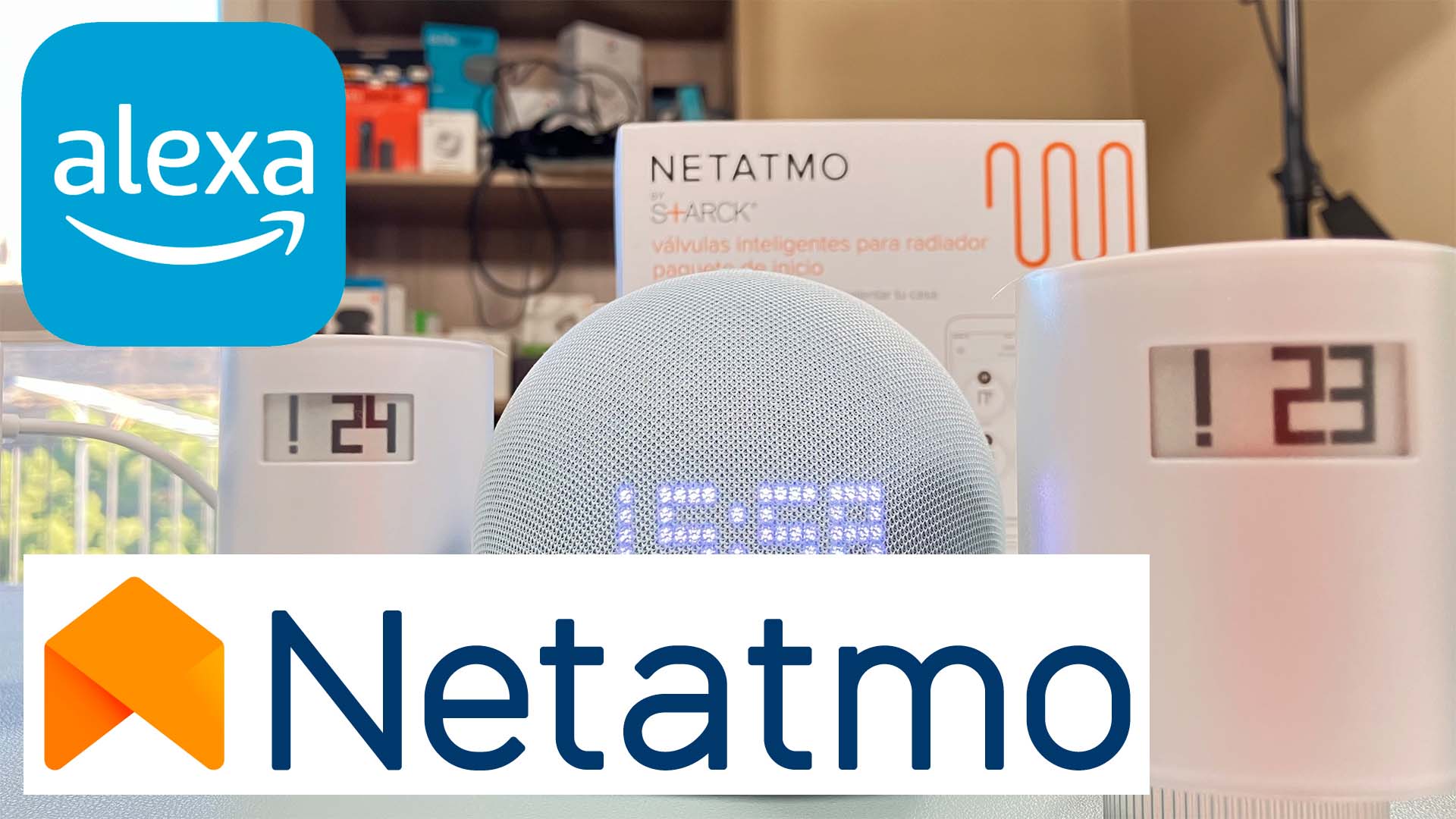 Netatmo Alexa, calefacción inteligente controlada con la voz