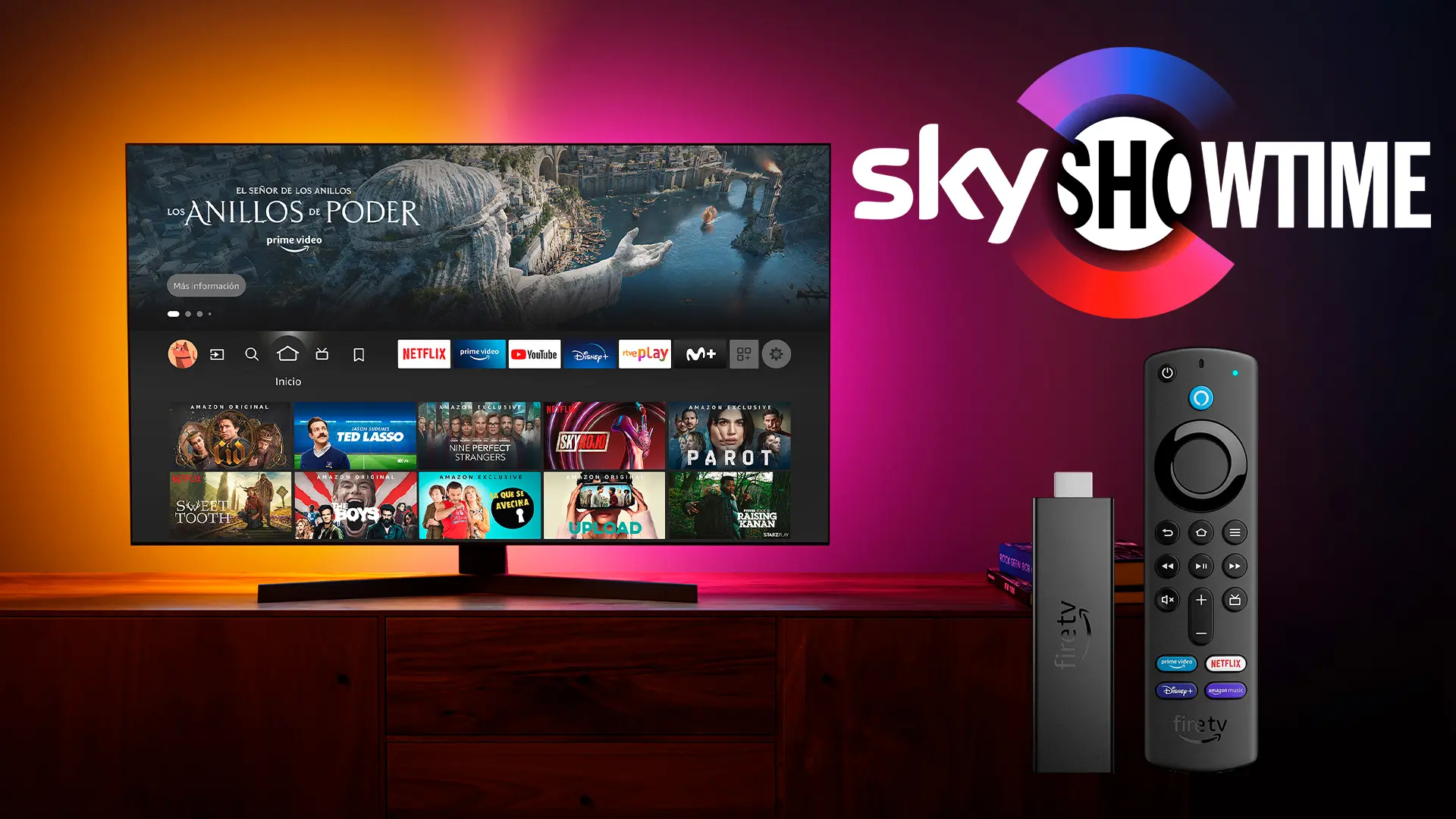 Ya se puede ver SkyShowtime en tu Fire TV Stick