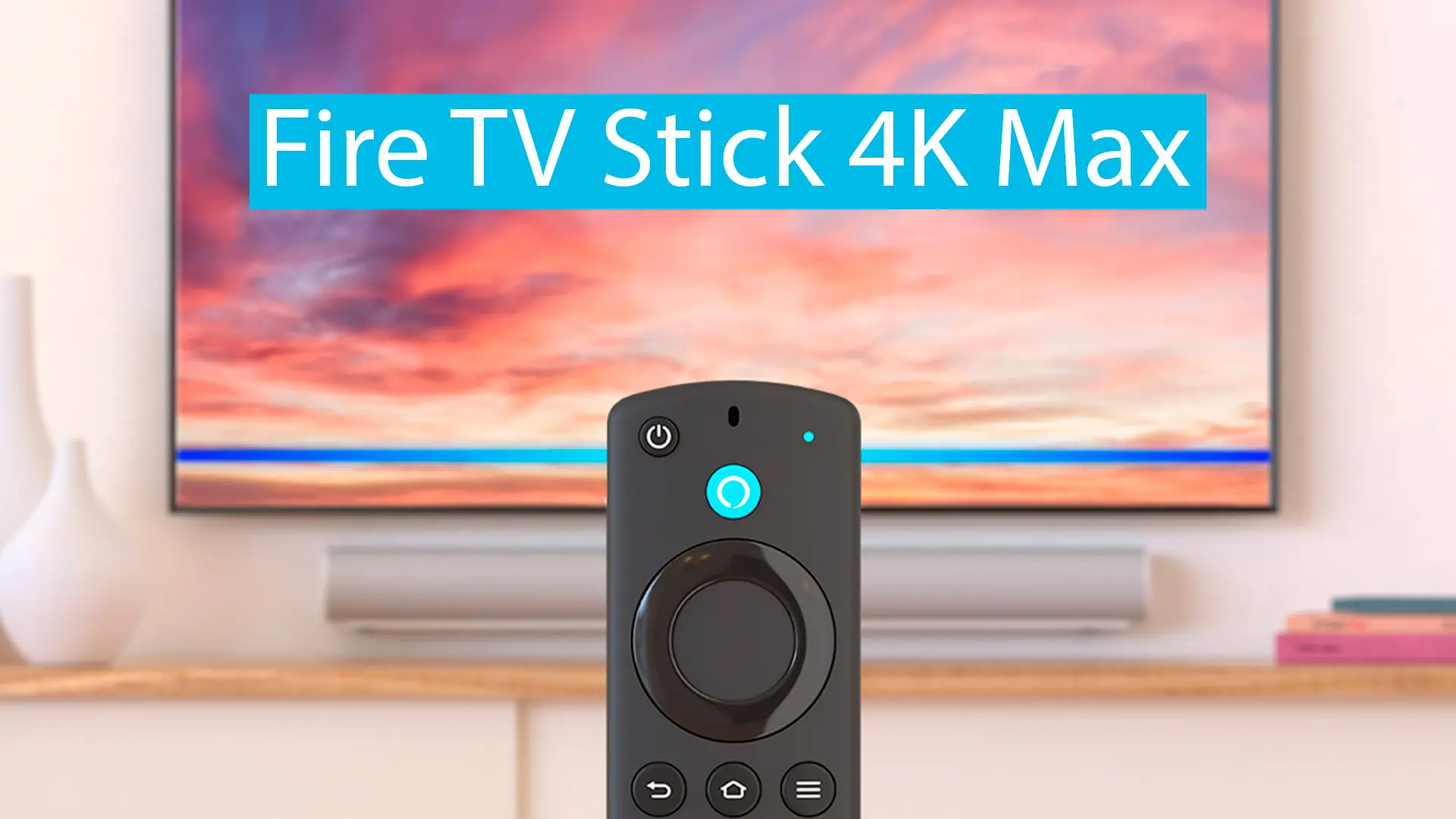 Fire TV Stick 4K Max con Wi-Fi 6 y mando por voz Alexa y controles de televisión