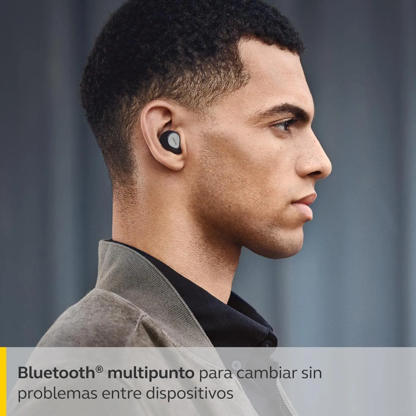 Jabra Elite 7 Pro Bluetooth In-Ear - Auriculares inalámbricos True Wireless con cancelación activa del ruido ajustable - Jabra MultiSensor Voice para llamadas claras - Bluetooth Multipunto
