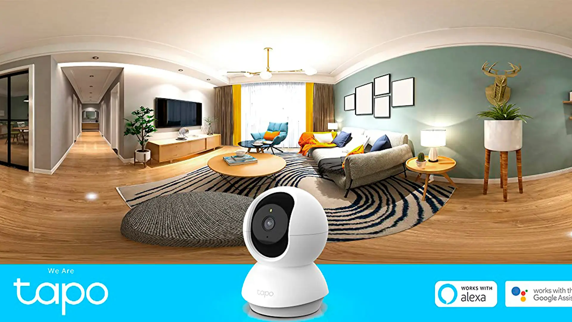Protege tu hogar, oferta de la cámara de seguridad inteligente WiFi Tapo C200
