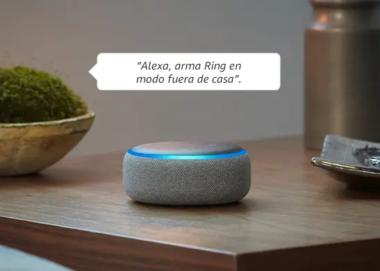 Ring Alarm (2a. generación) es compatible con las ordenes de voz a Alexa