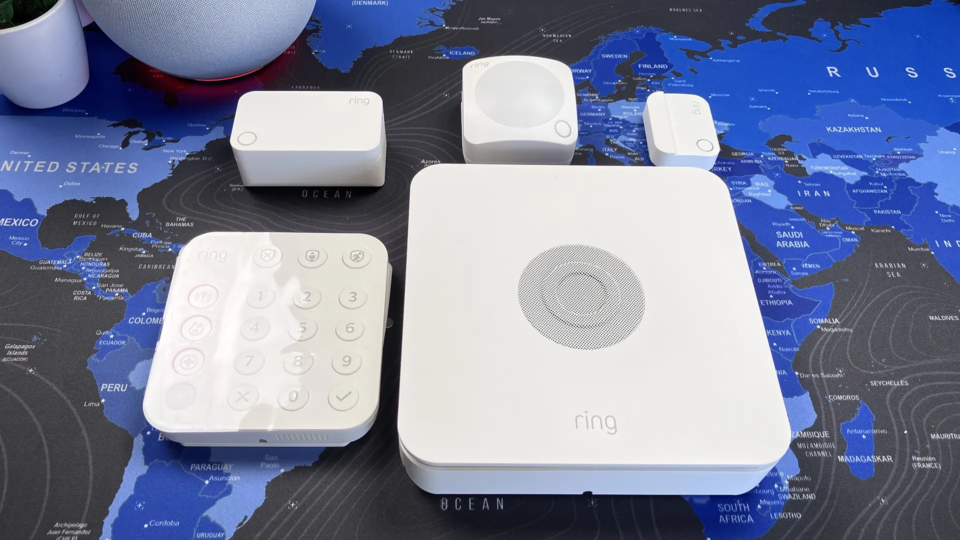 Conjunto de dispositivos de la Ring Alarm de Amazon 2a generación