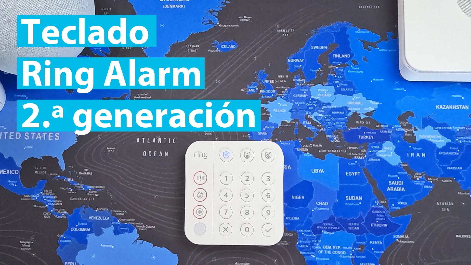 Teclado Ring Alarm (2.ª generación) Tu seguridad en el hogar